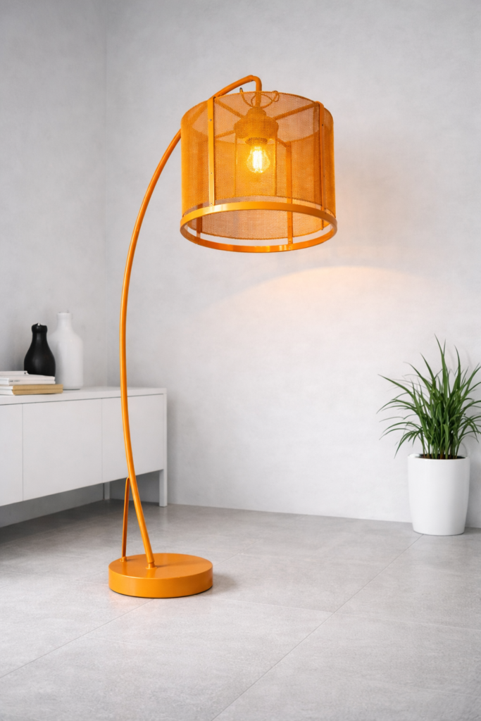 lampada di design in ferro battuto personalizzabile